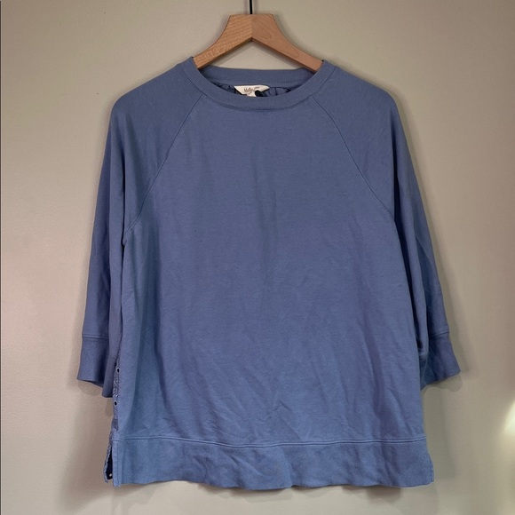 Matilda Jane Other - Matilda Jane Blue Long Quarter Sleeve Top Girls Large